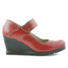 Zapatos casuales mujer 199 rojo