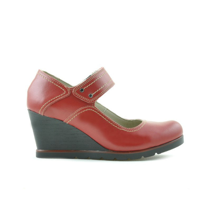 Zapatos casuales mujer 199 rojo
