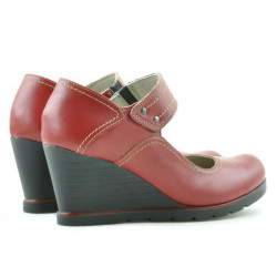 Zapatos casuales mujer 199 rojo