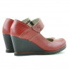 Zapatos casuales mujer 199 rojo