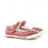 Zapatos para niños pequeños 06c rojo+blanco