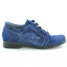 Zapatos casuales de mujer 608 índigo terciopelo