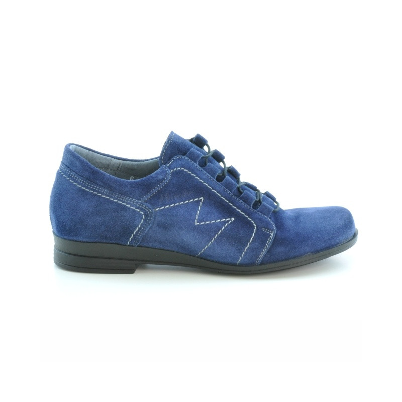 Zapatos casuales de mujer 608 índigo terciopelo