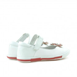 Zapatos para niños pequeños 06c blanco+rojo