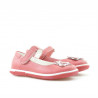 Zapatos para niños pequeños 06c rojo coral+blanco