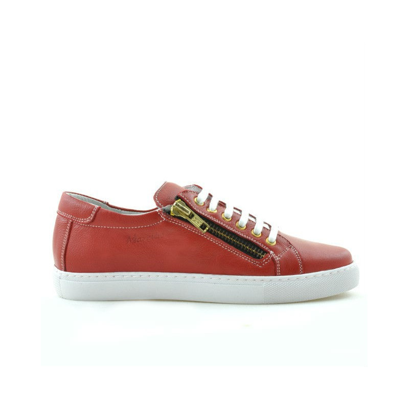 Zapatillas deportivas mujer 655 rojo