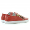Zapatillas deportivas mujer 655 rojo