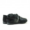 Zapatos para niños pequeños 02c negro + gris