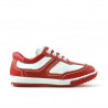 Zapatos para niños pequeños 15c rojo+blanco