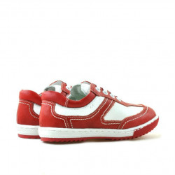 Zapatos para niños pequeños 15c rojo+blanco