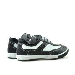 Zapatos para niños pequeños 15c negro+blanco