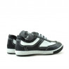 Zapatos para niños pequeños 15c negro+blanco
