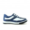 Zapatos para niños pequeños 15c índigo+blanco