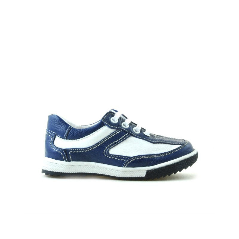 Zapatos para niños pequeños 15c índigo+blanco