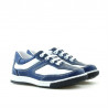 Zapatos para niños pequeños 15c índigo+blanco