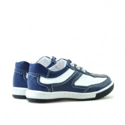 Zapatos para niños pequeños 15c índigo+blanco