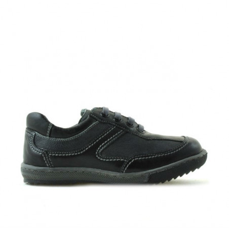 Zapatos para niños pequeños 15c negro + gris