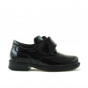 Zapatos para niños pequeños 14c charol negro