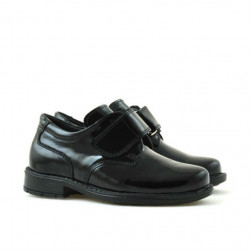 Zapatos para niños pequeños 14c charol negro