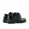 Zapatos para niños pequeños 14c charol negro