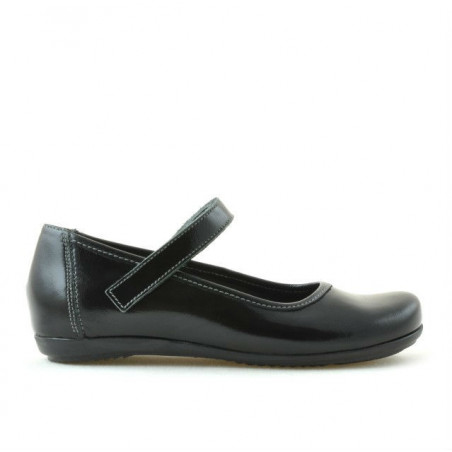 Zapatos para niños 151 charol negro