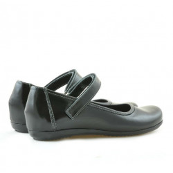 Zapatos para niños 151 charol negro