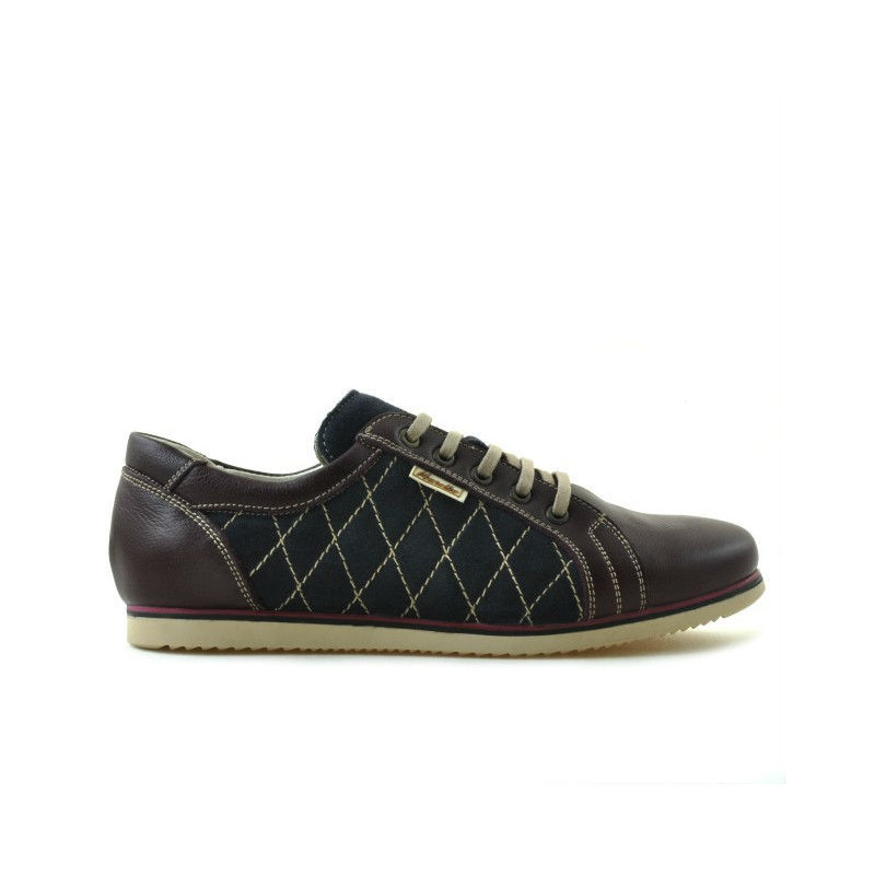 Zapatillas deportivas mujer 648 burdeos+índigo