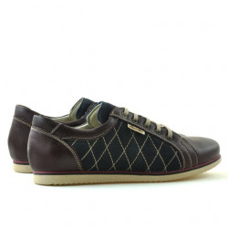 Zapatillas deportivas mujer 648 burdeos+índigo