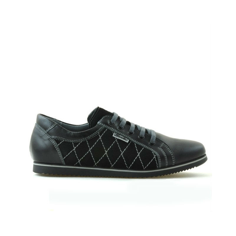 Zapatillas deportivas mujer 648 negro combinado