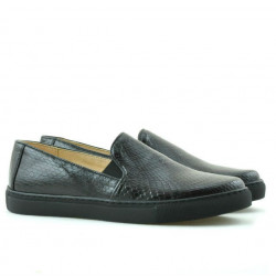 Zapatillas deportivas mujer 658 croco burdeos
