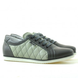 Zapatillas deportivas mujer 648 gris combinado
