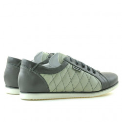 Zapatillas deportivas mujer 648 gris combinado
