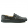 Zapatillas deportivas de mujer 658 croco café
