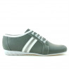 Zapatillas deportivas mujer 187 gris+blanco