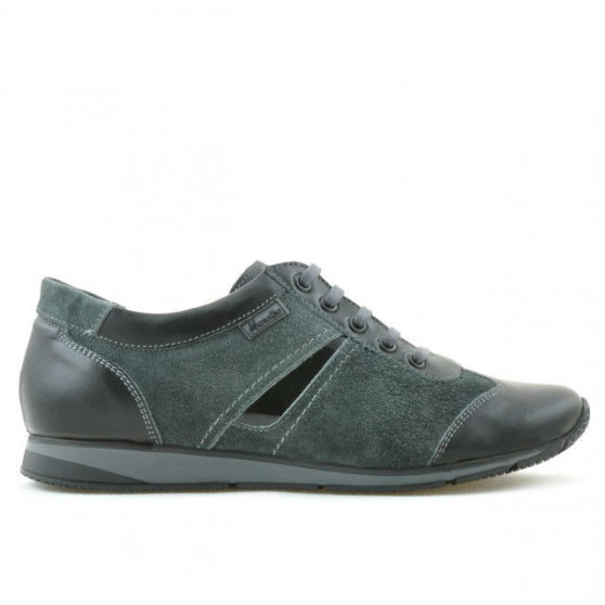 Zapatillas deportivas mujer 196 negro+gris