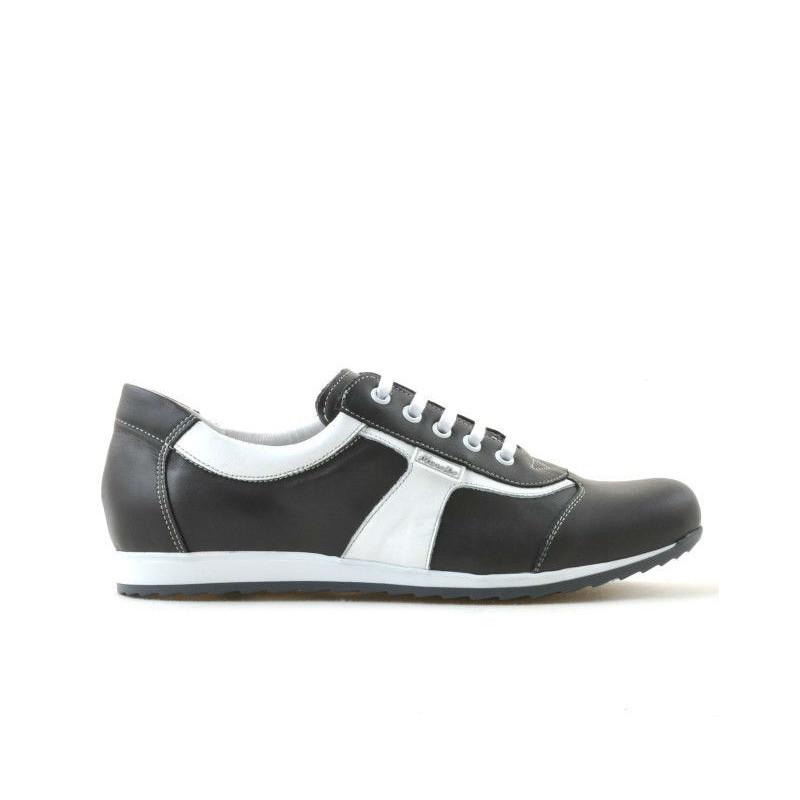 Zapatillas deportivas mujer 191 gris+blanco