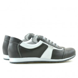 Zapatillas deportivas mujer 191 gris+blanco