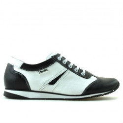Zapatillas mujer 196 negro+blanco