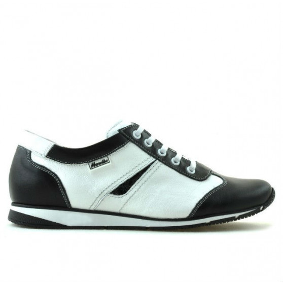 Zapatillas mujer 196 negro+blanco