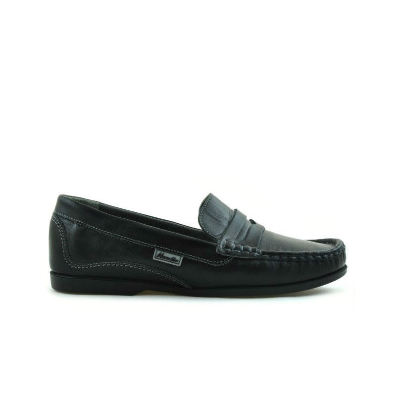 Mocasines mujer 661 negro
