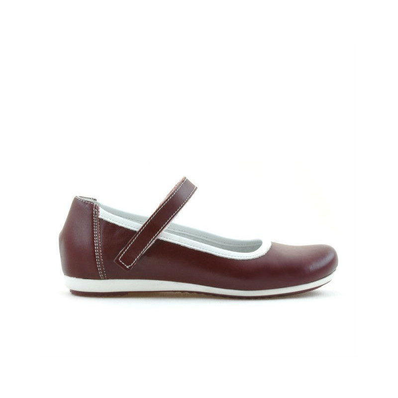 Zapatos para niños 151 burdeos