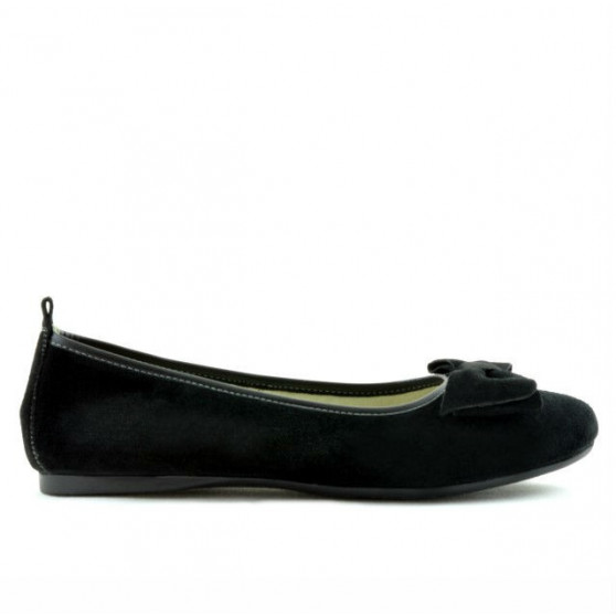 Bailarinas mujer 638 negro terciopelo
