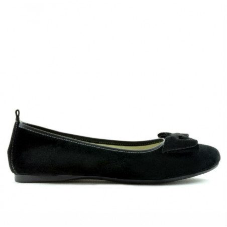Bailarinas mujer 638 negro terciopelo