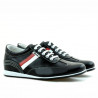Zapatillas deportivas para adolescentes 394 negro+blanco