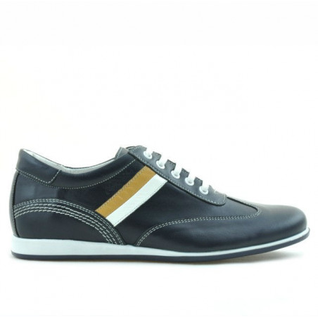 Zapatillas juveniles 394 índigo+blanco