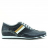 Zapatillas juveniles 394 índigo+blanco
