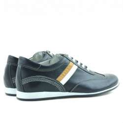 Zapatillas juveniles 394 índigo+blanco