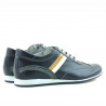Zapatillas juveniles 394 índigo+blanco