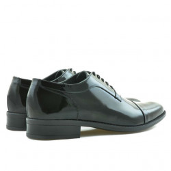 Zapatos elegantes para hombre 802 charol negro