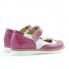 Zapatos de niños 153 charol fucsia combinado